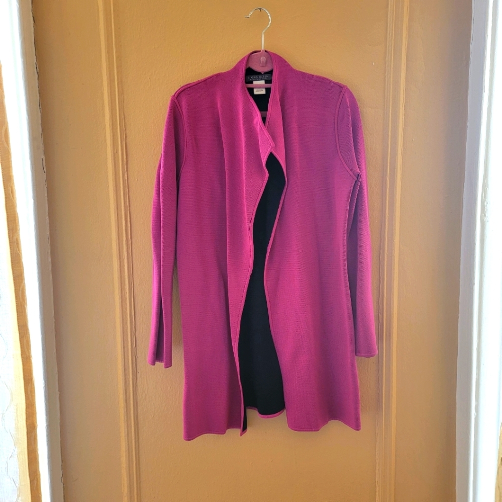 Sigrid Olsen drape knit sweater